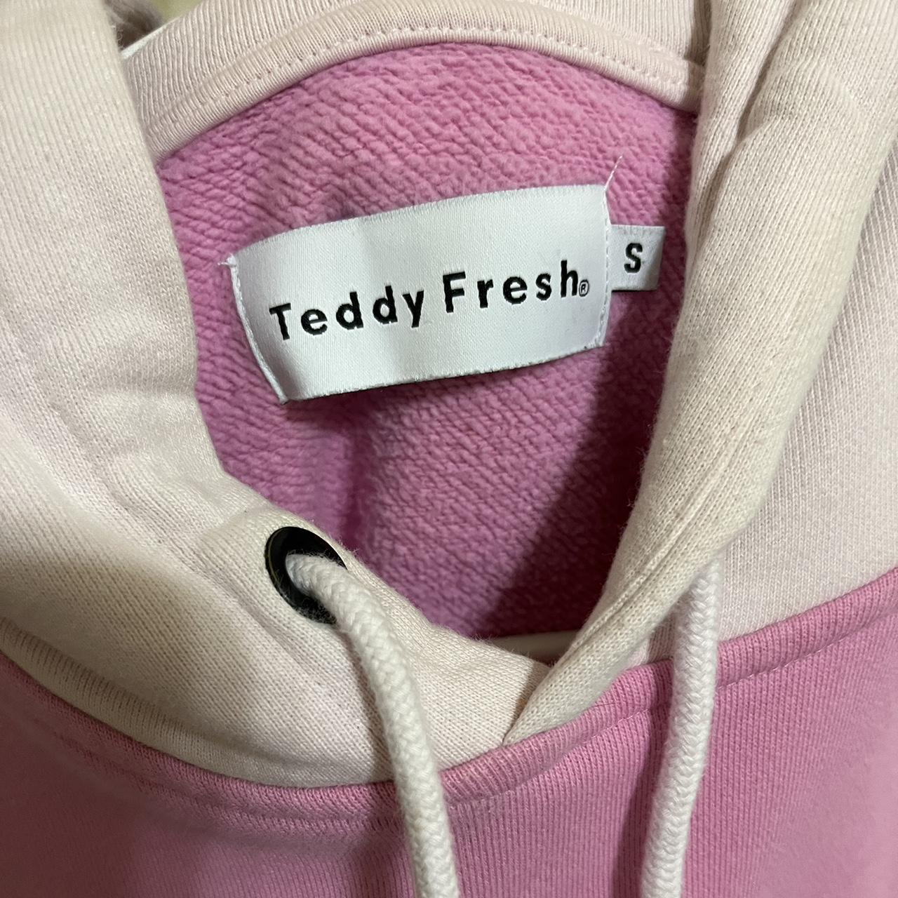 LIMITED EDITION TEDDY FRESH QUILTED PATCHWORK HOODIE - Depop