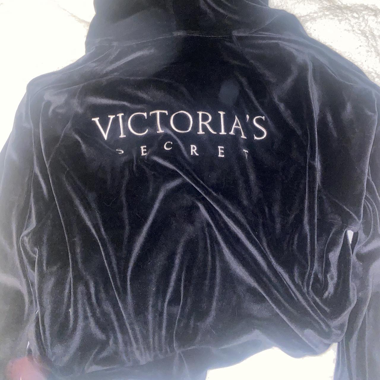 victoria's secret tracksuit velour jacket!! - Depop