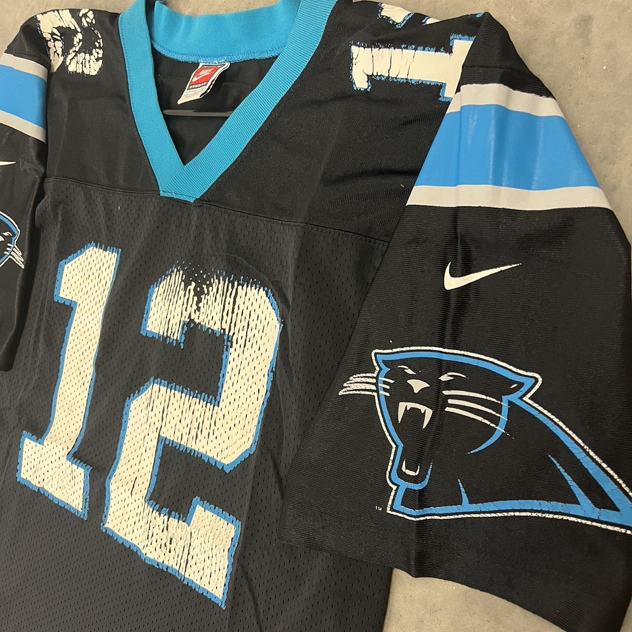 Vintage 90s Nike Carolina Panthers Polo Incredible - Depop