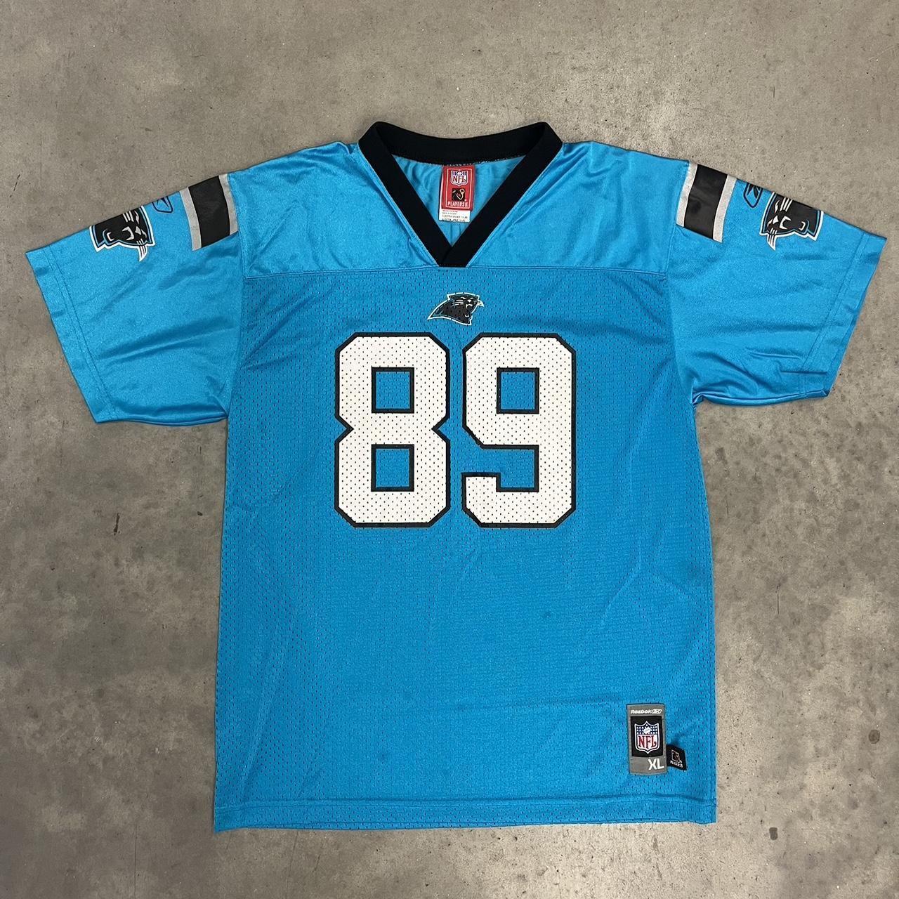 Vintage Reebok NFL Carolina Panthers Steve Smith #89 - Depop