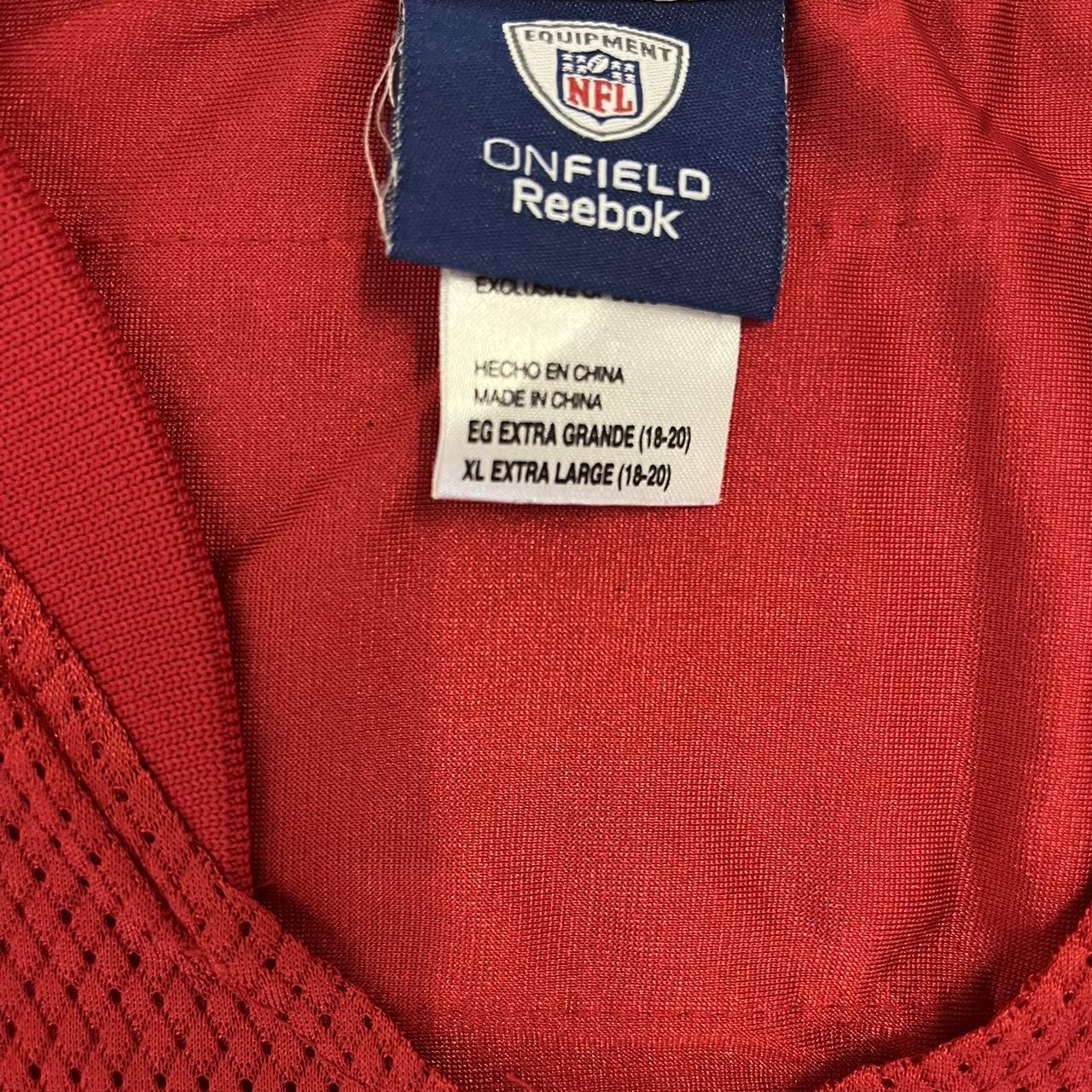 Vintage Reebok NFL San Francisco 49ers Black - Depop