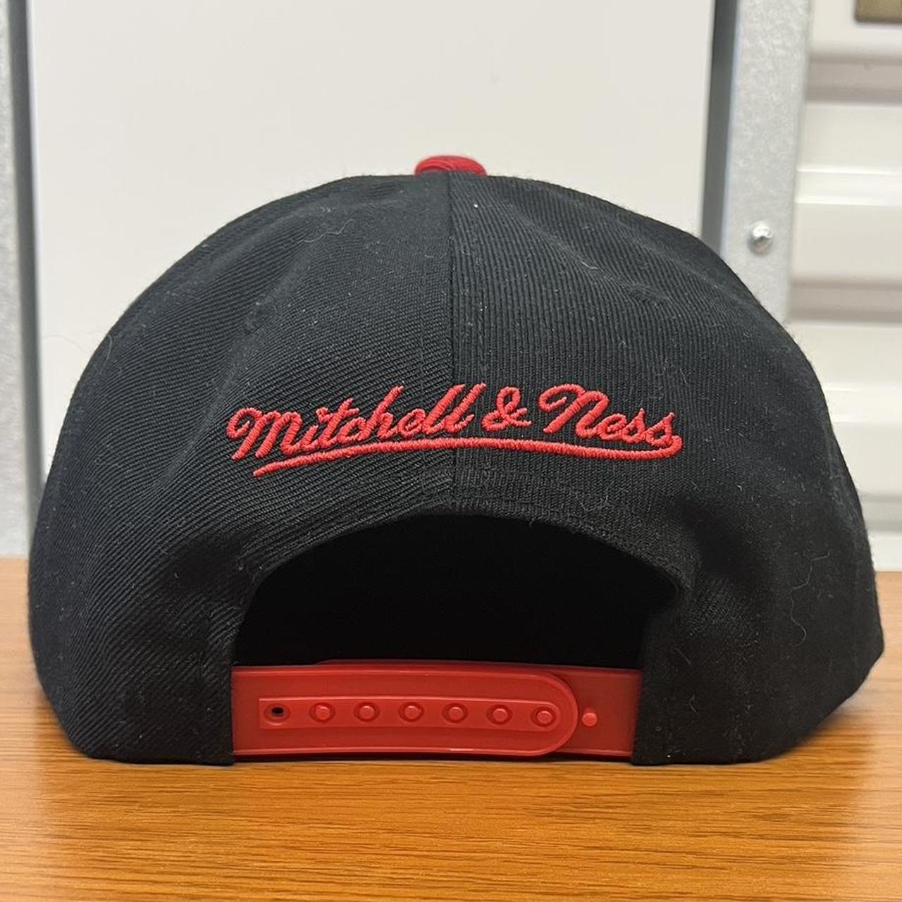 Chicago Bulls NBA Mitchell & Ness Black Red - Depop