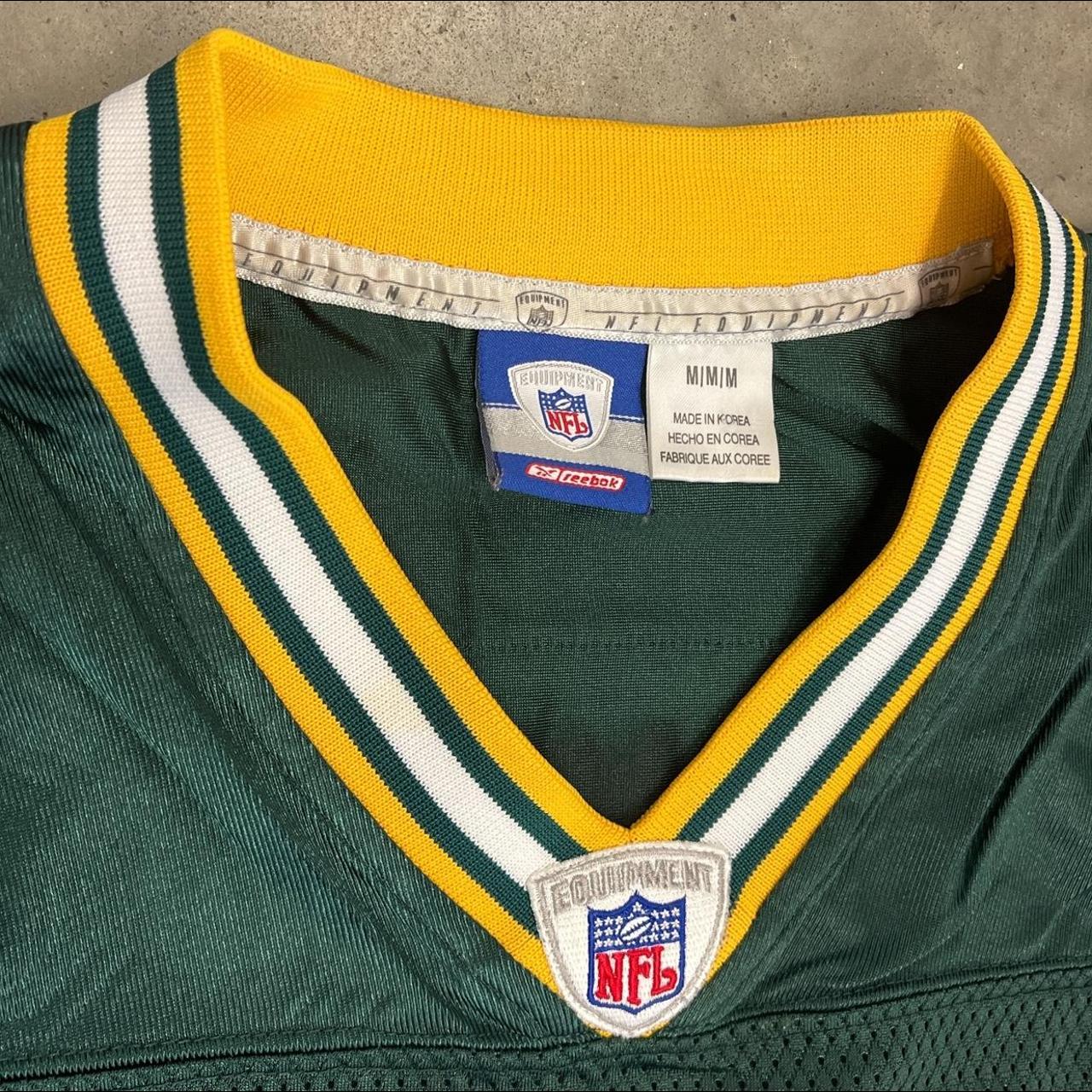 Brett Farve 4 Green Bay Packers 90's Vintage Reebok Mesh 