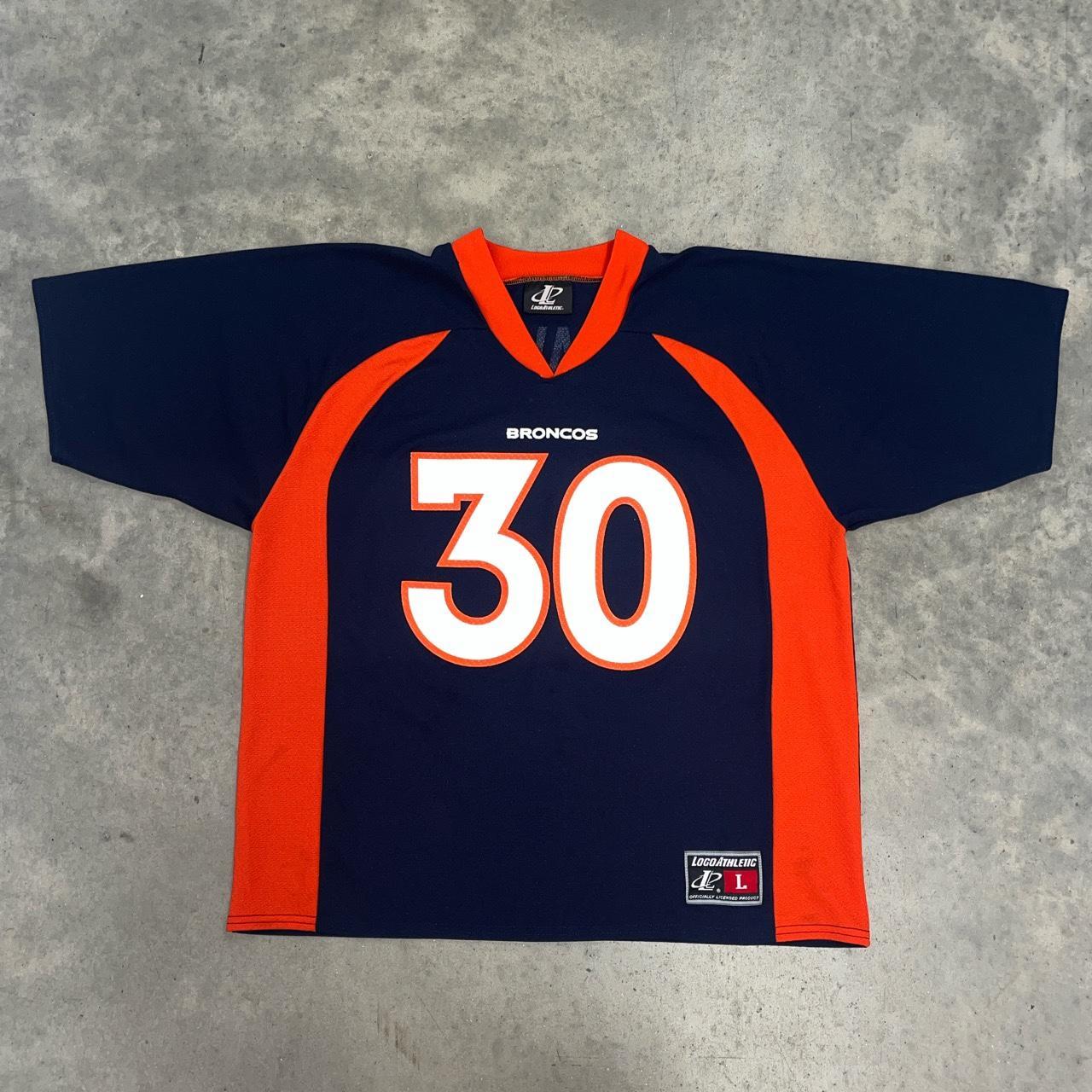 Vintage Y2K Denver Broncos Ashley Lelie Jersey - Depop