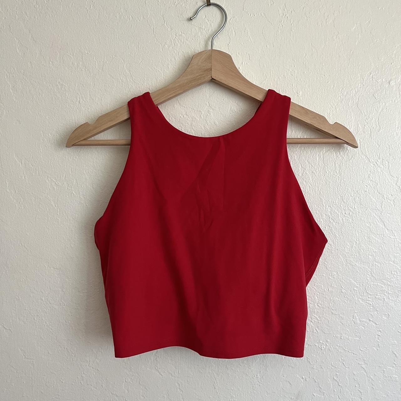 bright-red-athleta-workout-top-with-built-in-bra-depop
