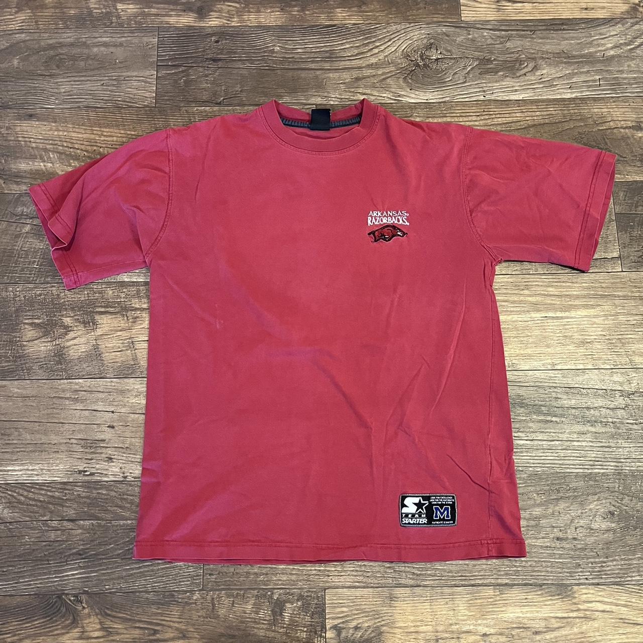 Starter Men's Red T-shirt | Depop