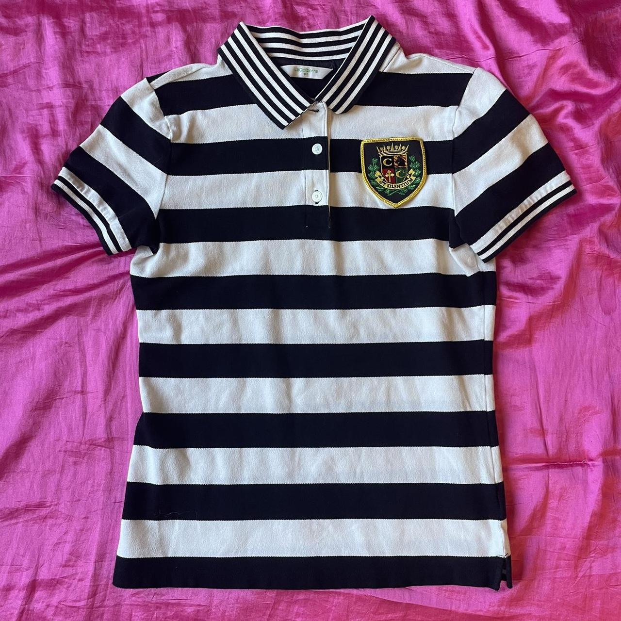 liz claiborne golf polo shirt size s vintage. Depop