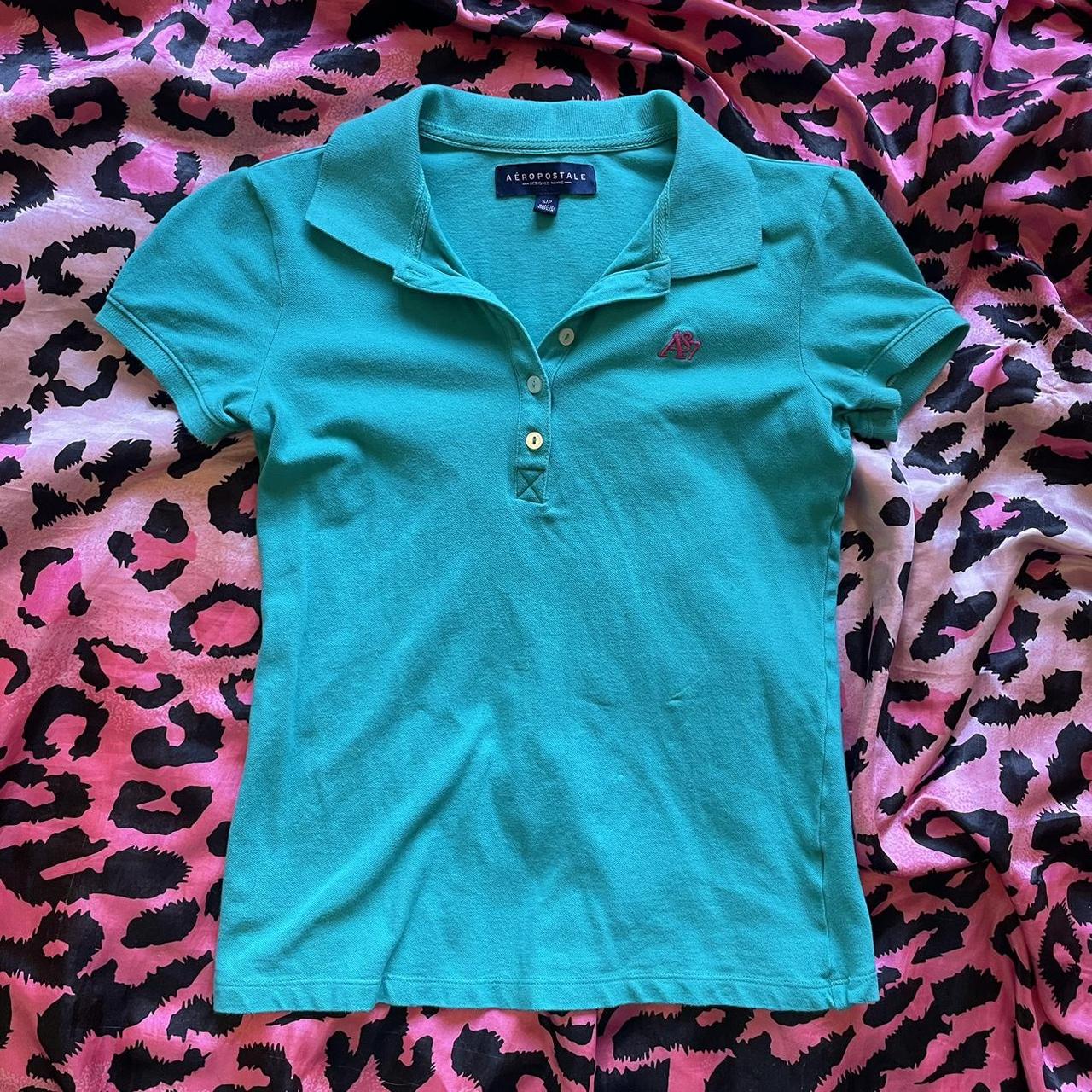 y2k 2000s aeropostale polo size S vintage y2k. Depop