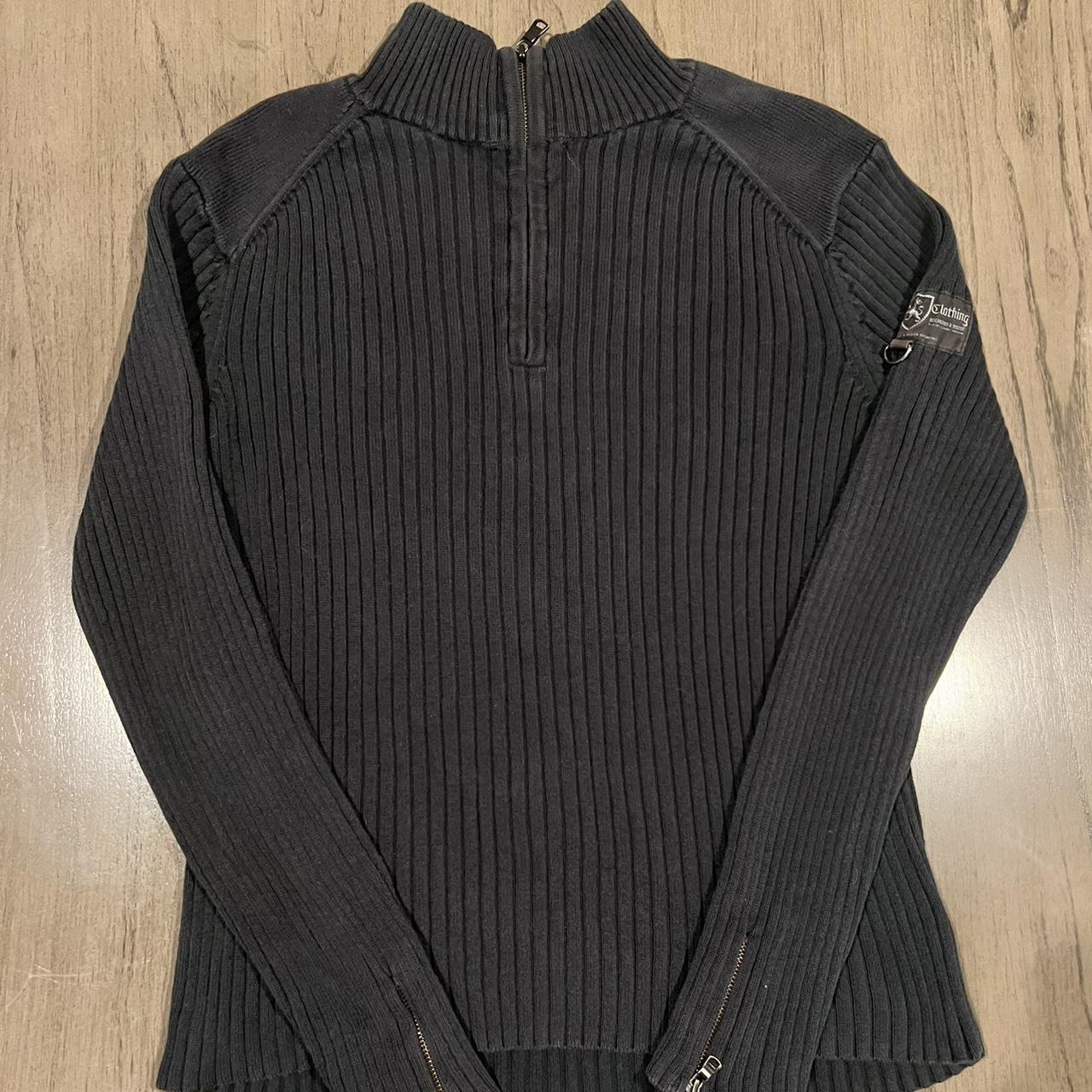 Express half hot sale zip sweater