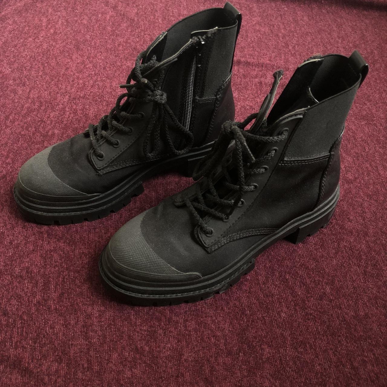 aldo combat boots womens
