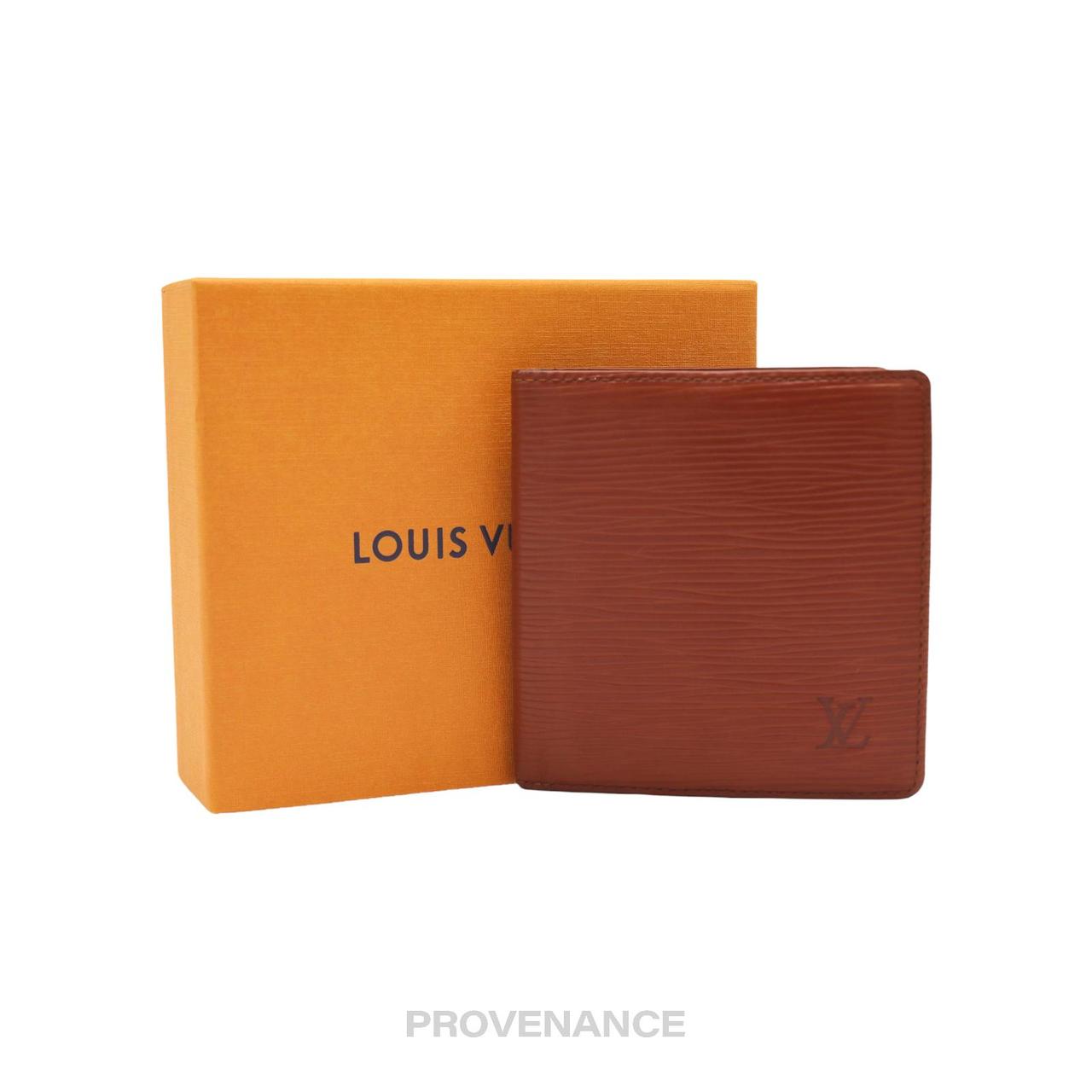Louis Vuitton 6CC Bifold Wallet - Red Epi - Depop
