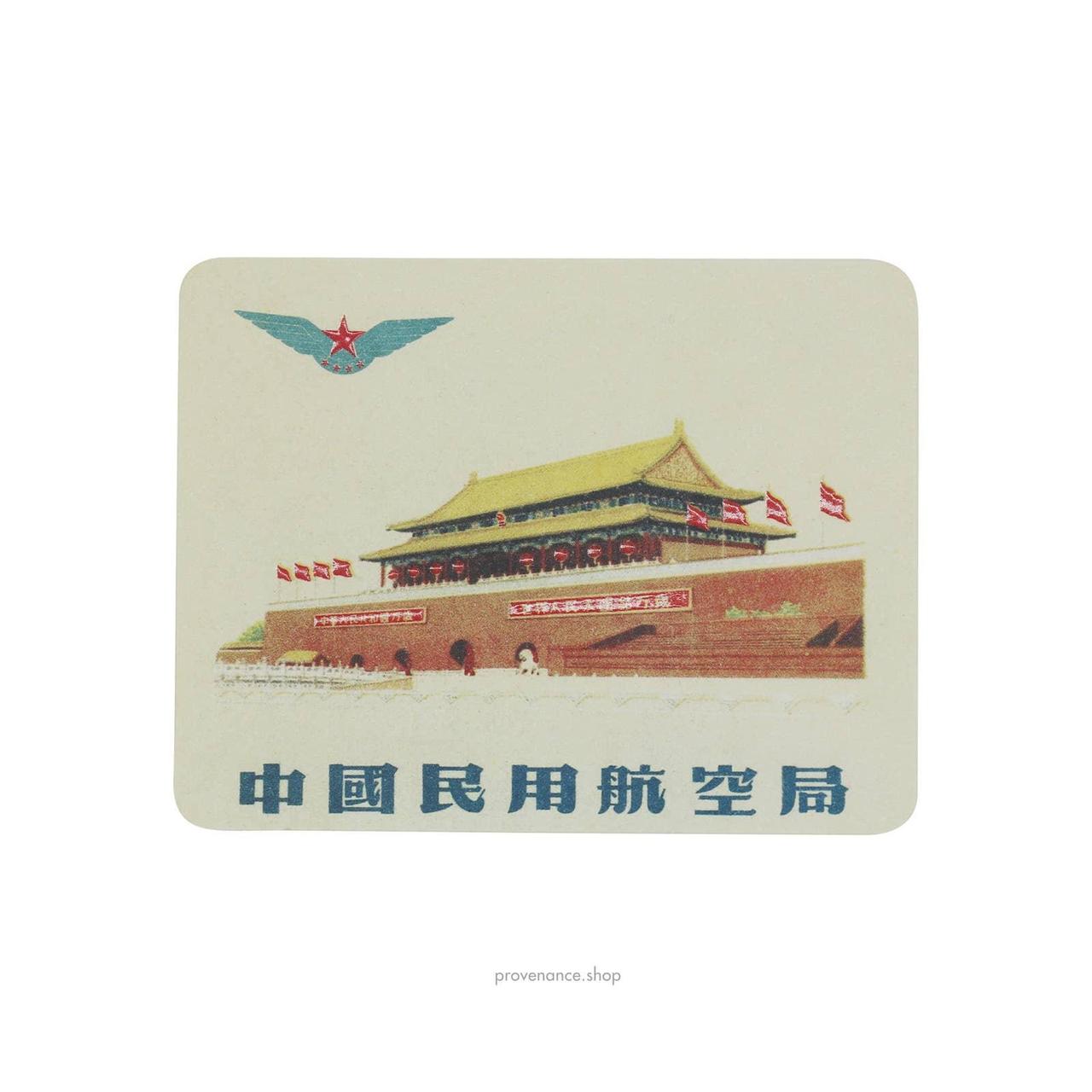 Louis Vuitton Airline Label Postcard - BROWN SHIP - Depop