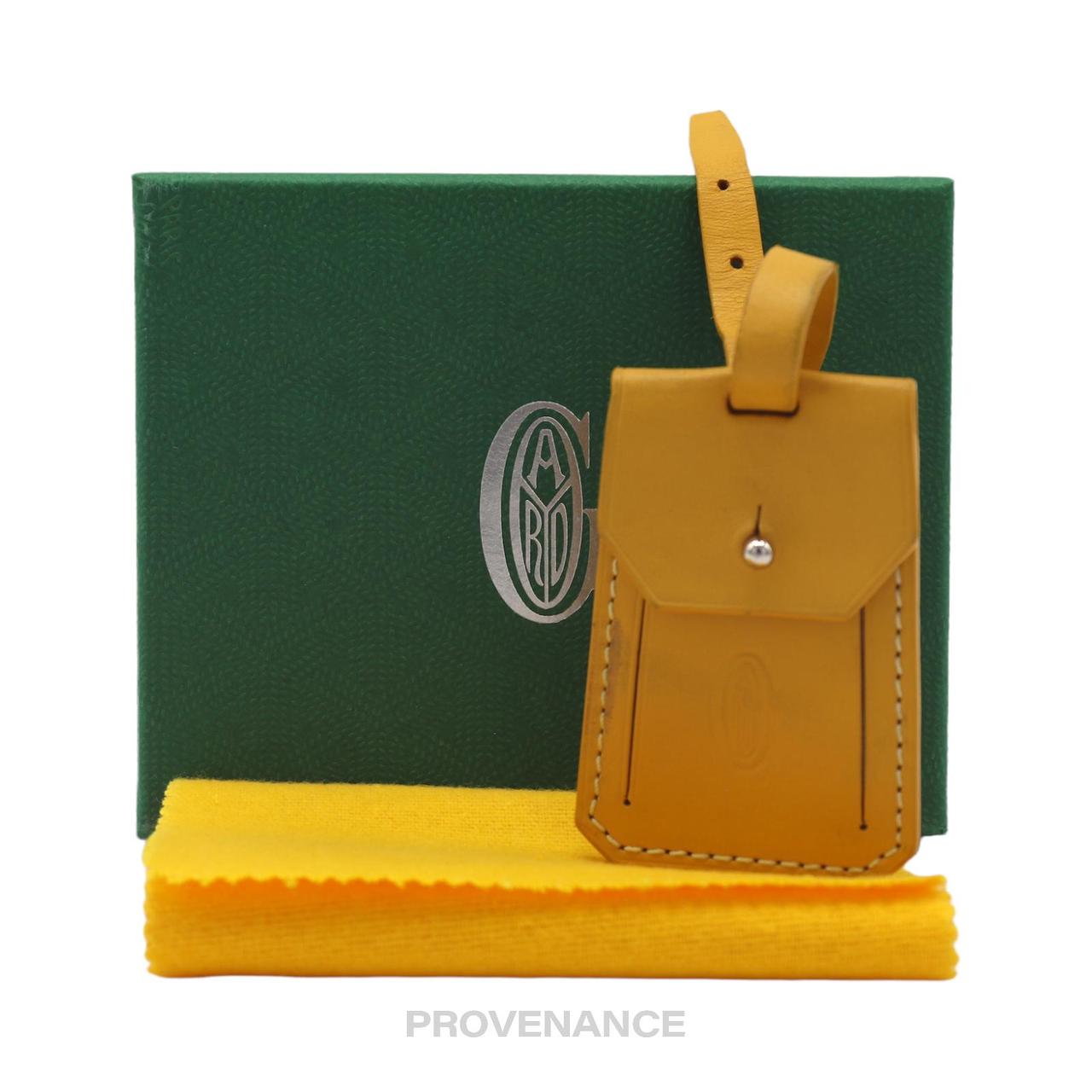 Goyard luggage clearance tag