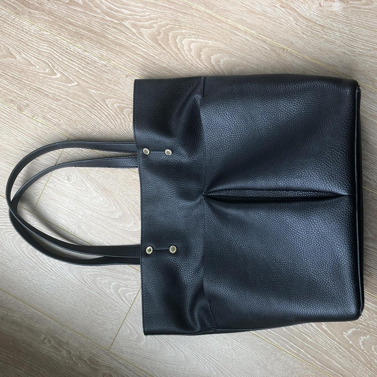 black faux leather steve madden tote bag, NEW DROP‼️