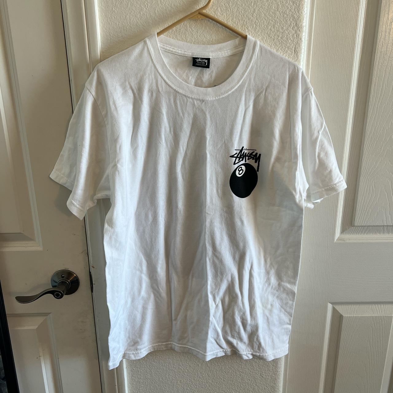 nike x stüssy men's 8 ball t shirt