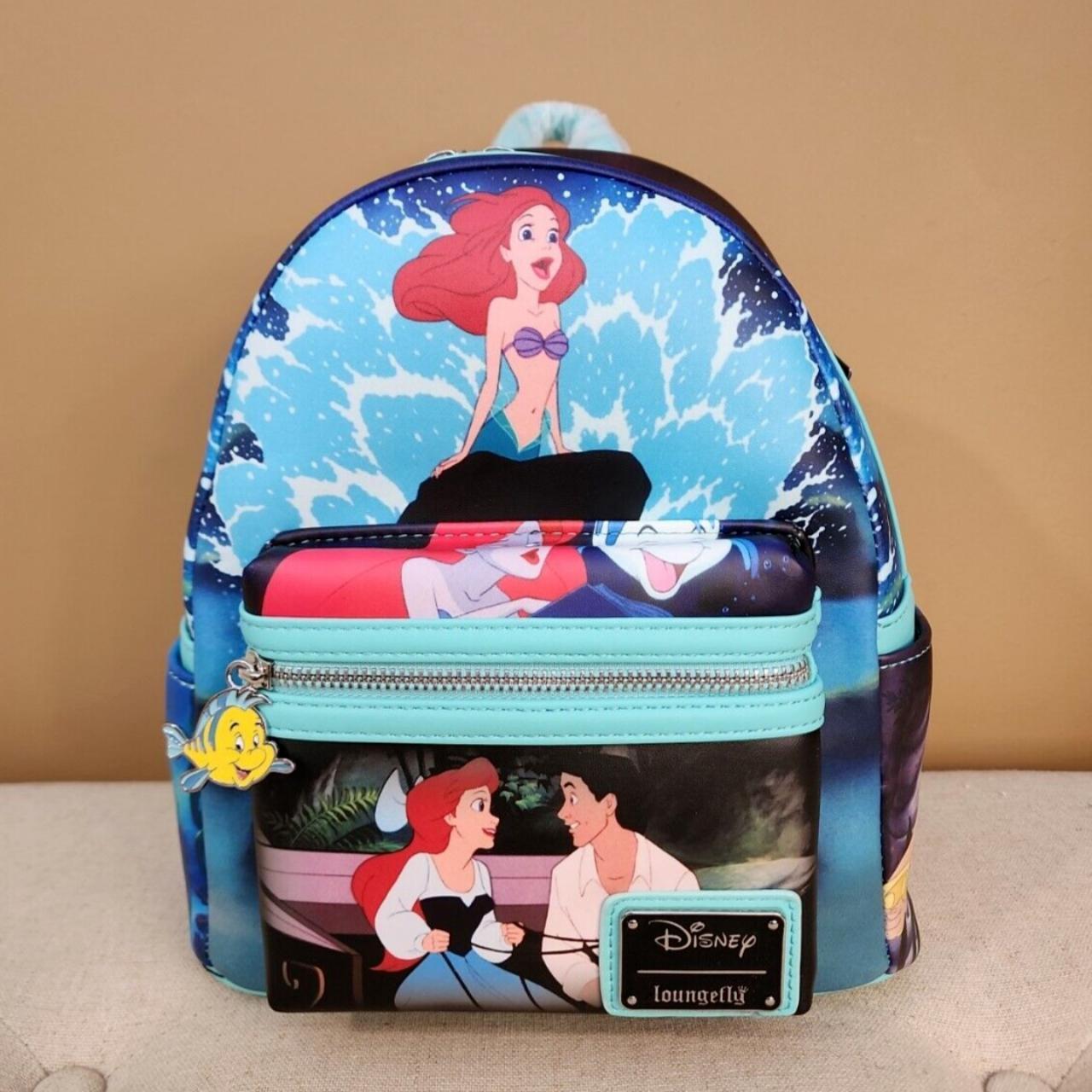 DISNEY LOUNGEFLY THE LITTLE MERMAID SEASHELL - Depop