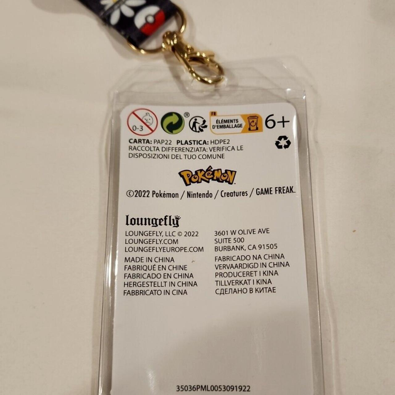 Loungefly Pokémon Pikachu & Eevee Floral Lanyard - BoxLunch Exclusive