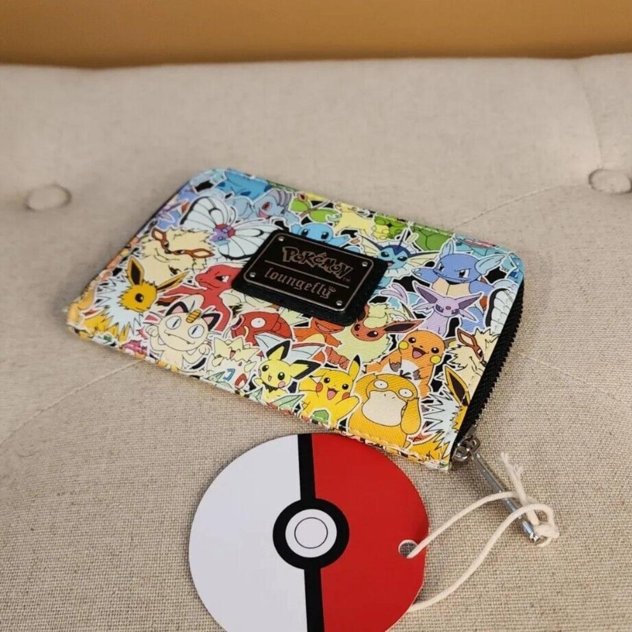 Loungefly Pokemon Ombre Zip Around Wallet