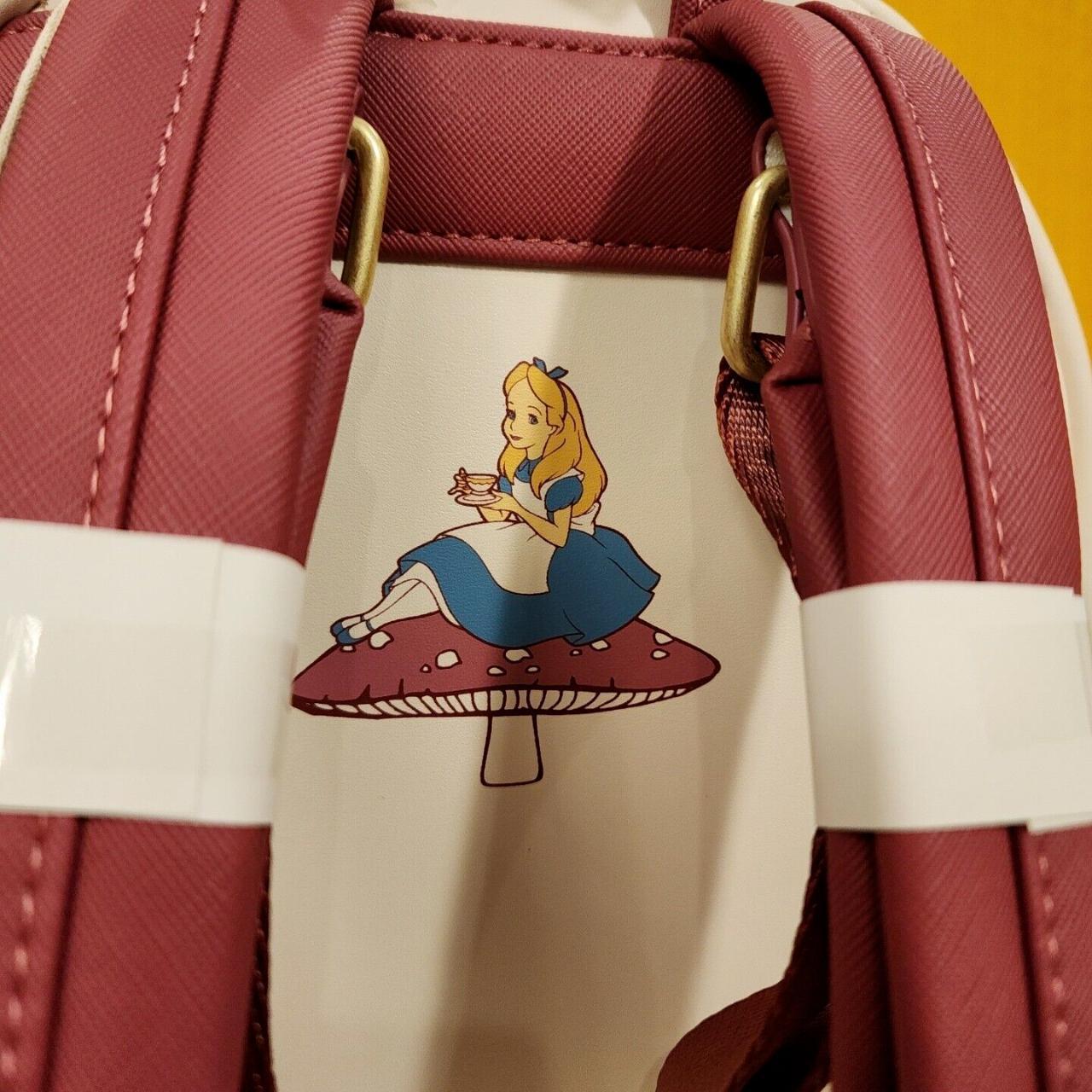 Loungefly Disney Alice in Wonderland Mushroom Tea Party Mini