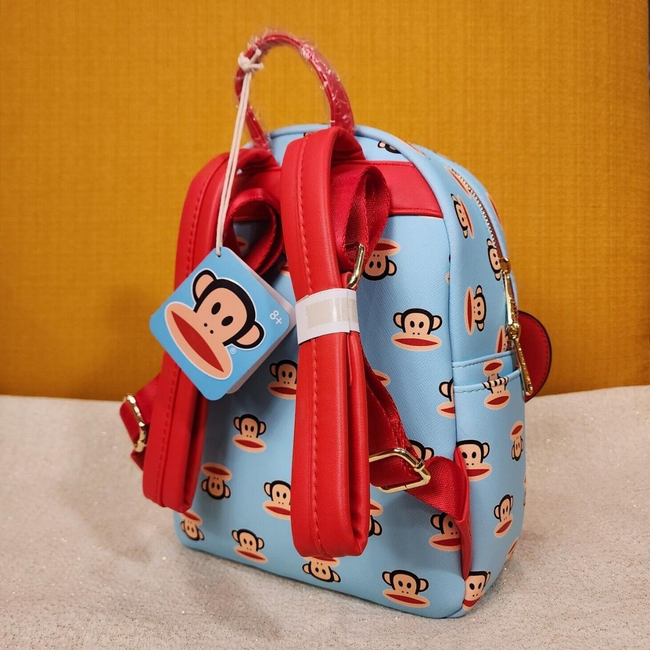 Loungefly Paul Frank Julius Face AOP Mini Backpack | Depop