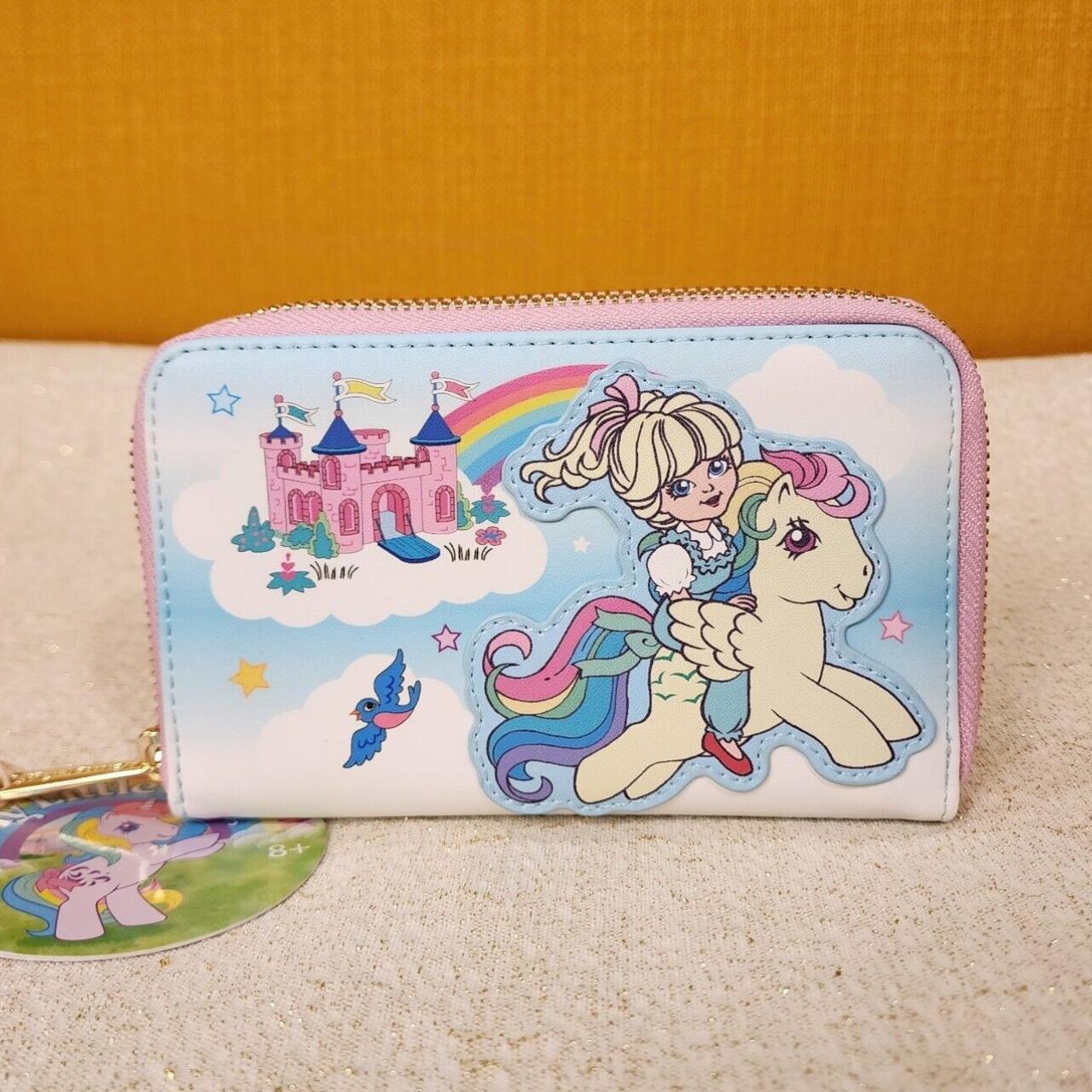 Store Loungefly My Little Pony Castle Crossbody and Matching Zip Wallet