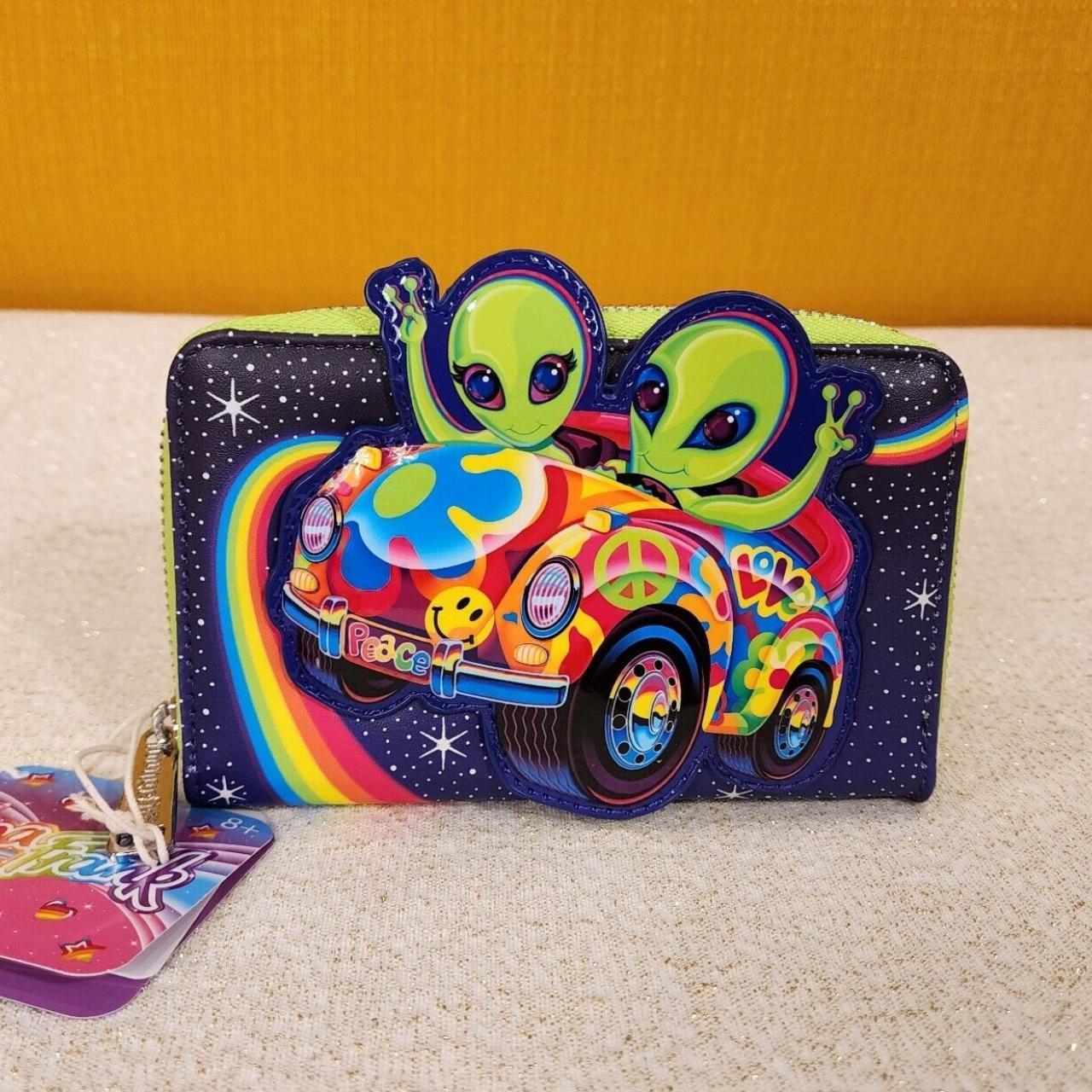 Loungefly 90s Lisa Frank Glow In The Dark Wallet store