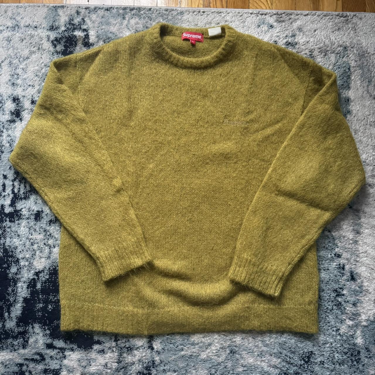 Supreme mohair sweater - Depop