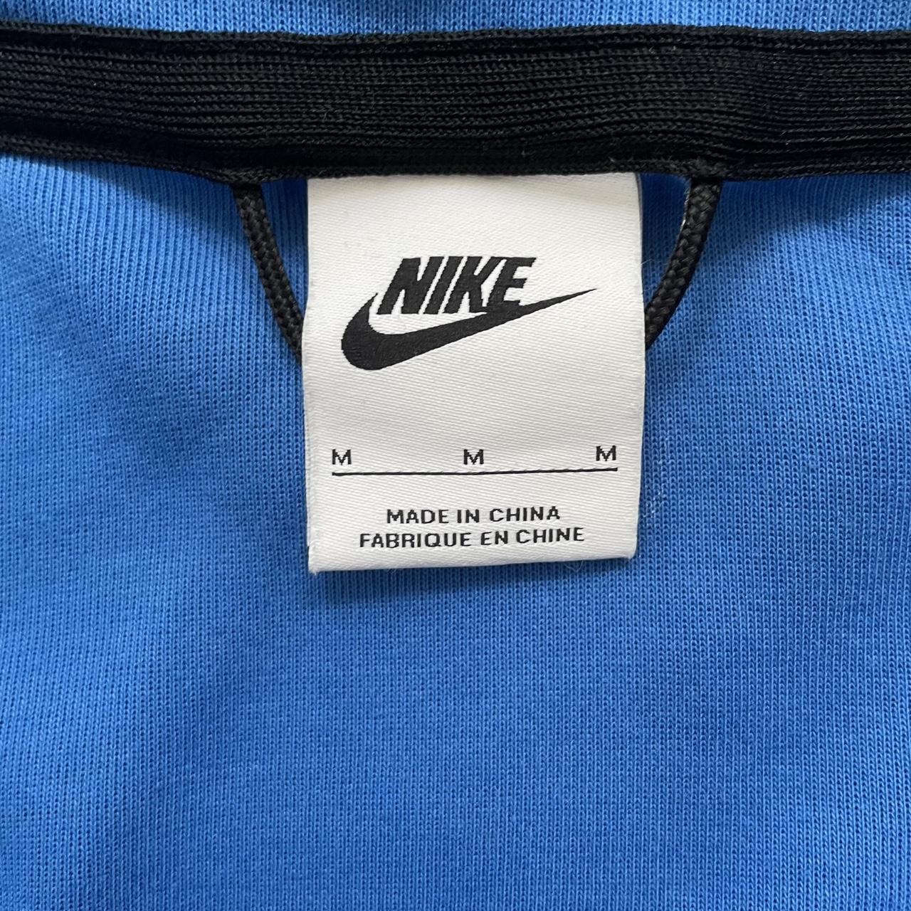 royal blue nike tech hoodie