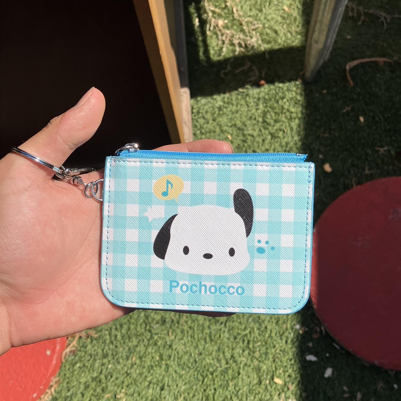 cute pochacco wallet card holder kawaii Sanrio hello... - Depop