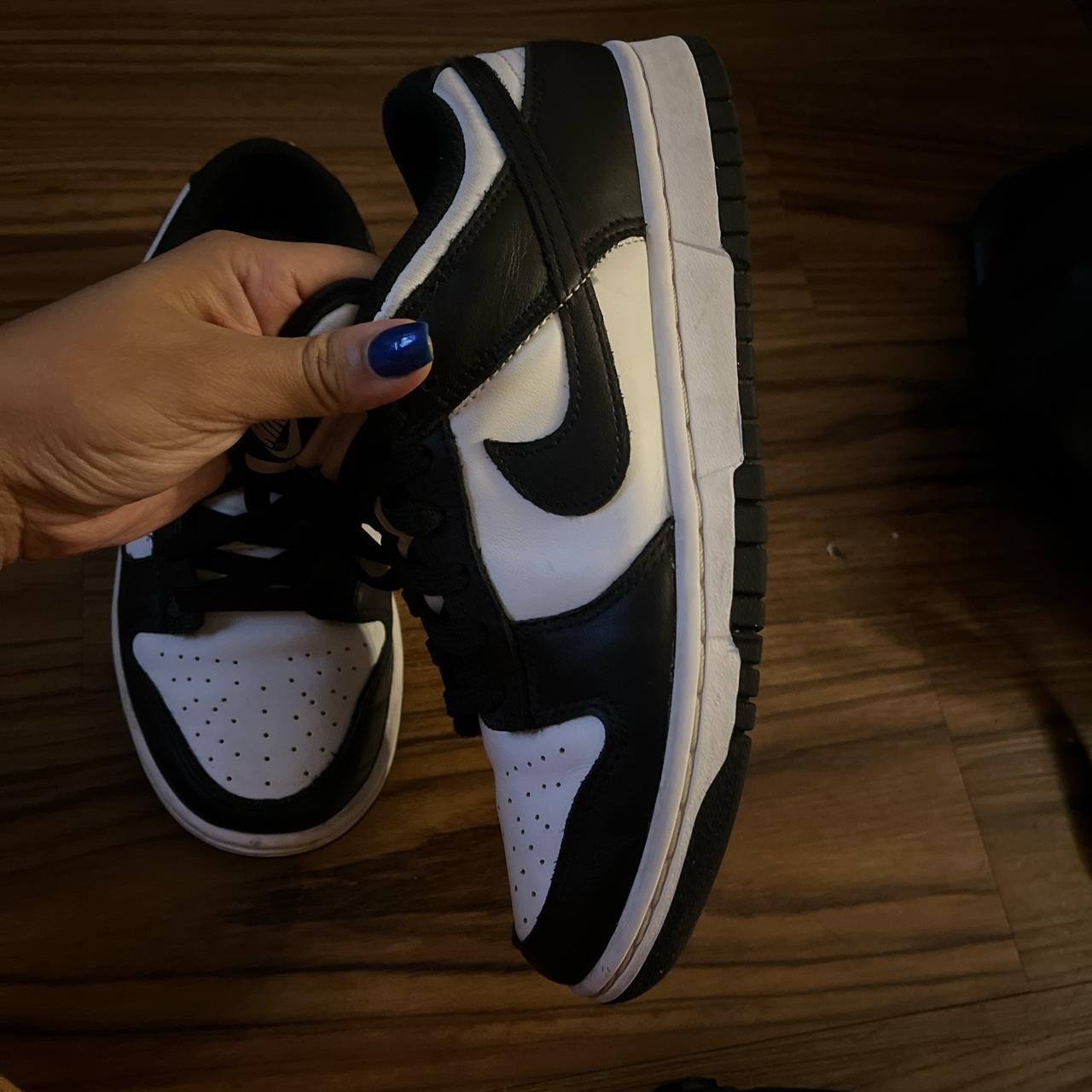 black and white dunks panda