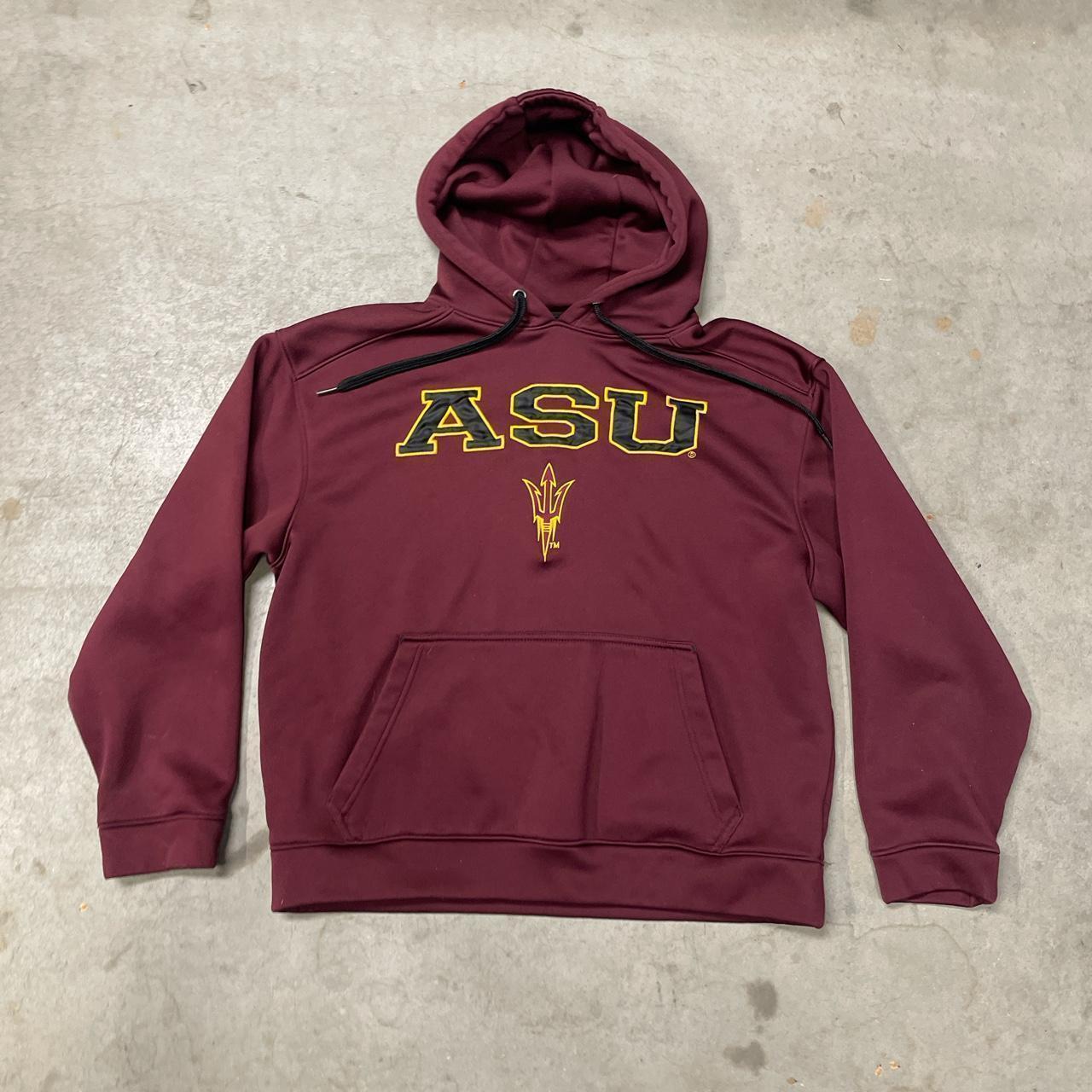 ASU hoodie, size small fits, big #Vintage #ASU... - Depop