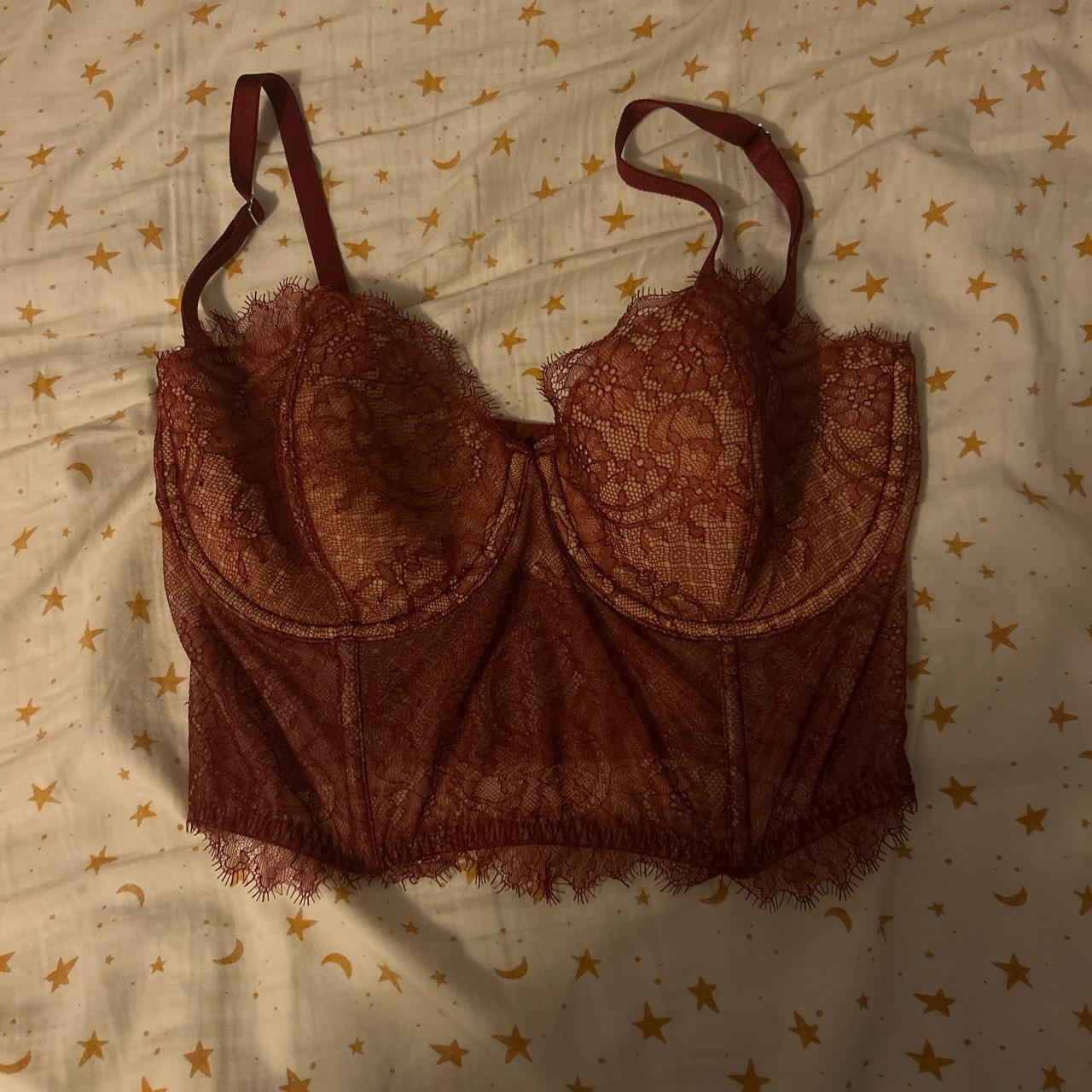 PINK Victorias Secret SF 49ers NFL Red Gold - Depop