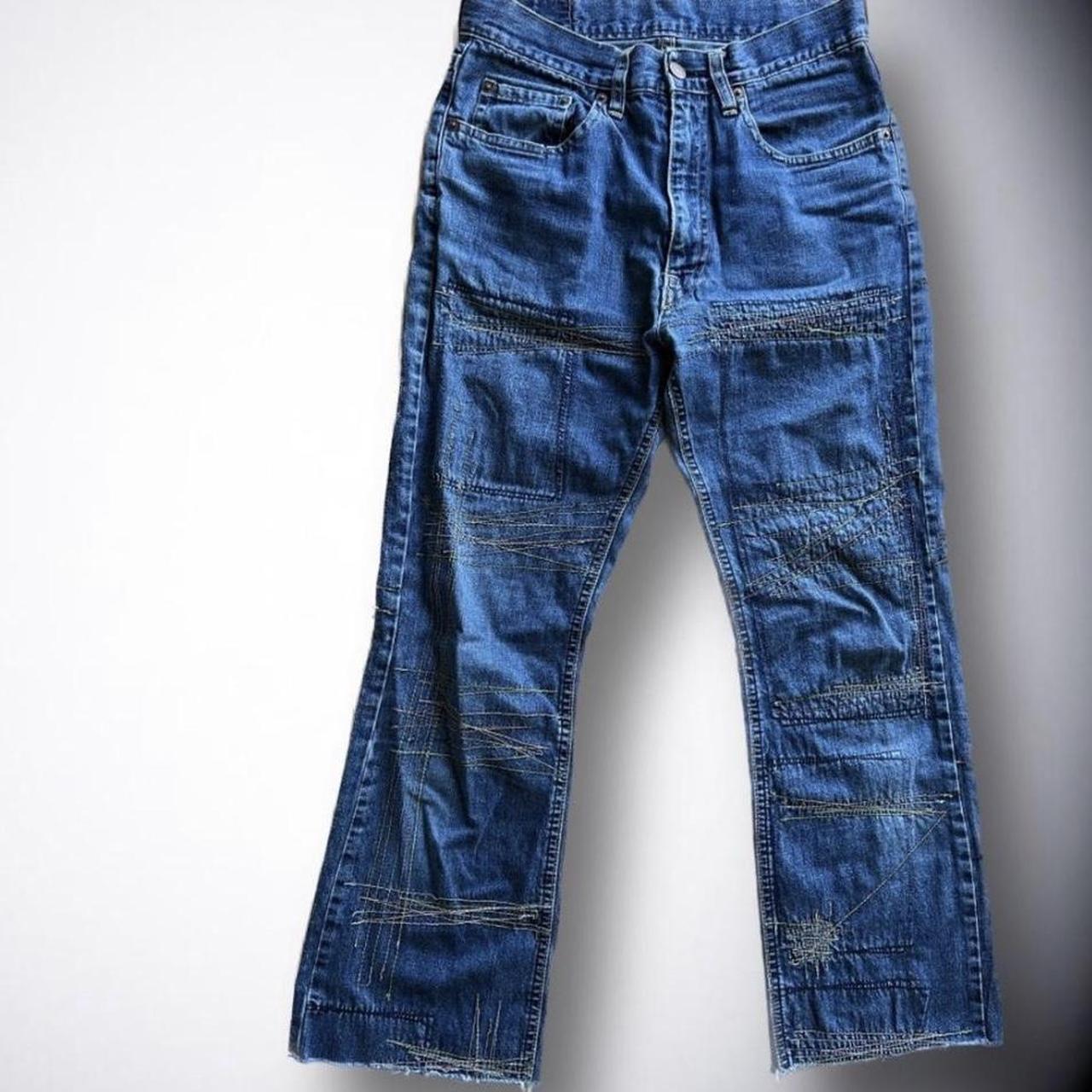 hysteric glamour kinky jeans blue bootcut/flares...