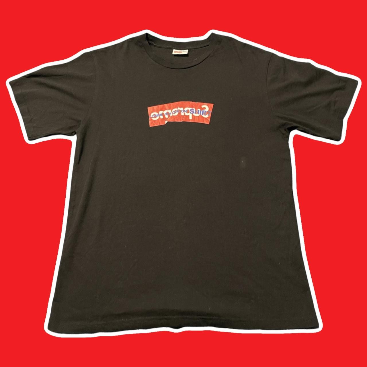 Supreme cdg hot sale t shirt