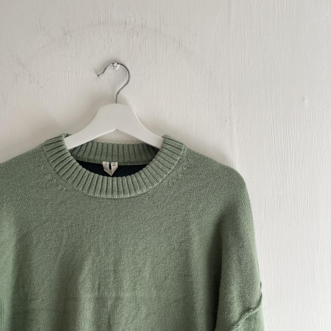 Arket green outlet jumper