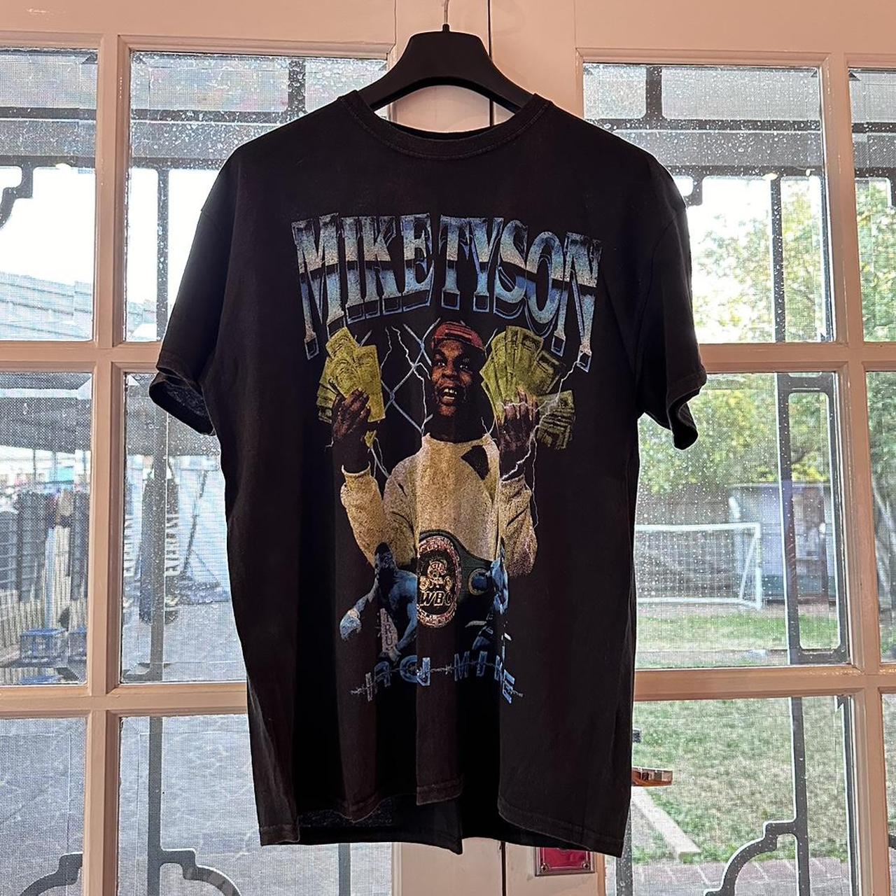 Vintage Mike Tyson Tee Size Large Quality Depop