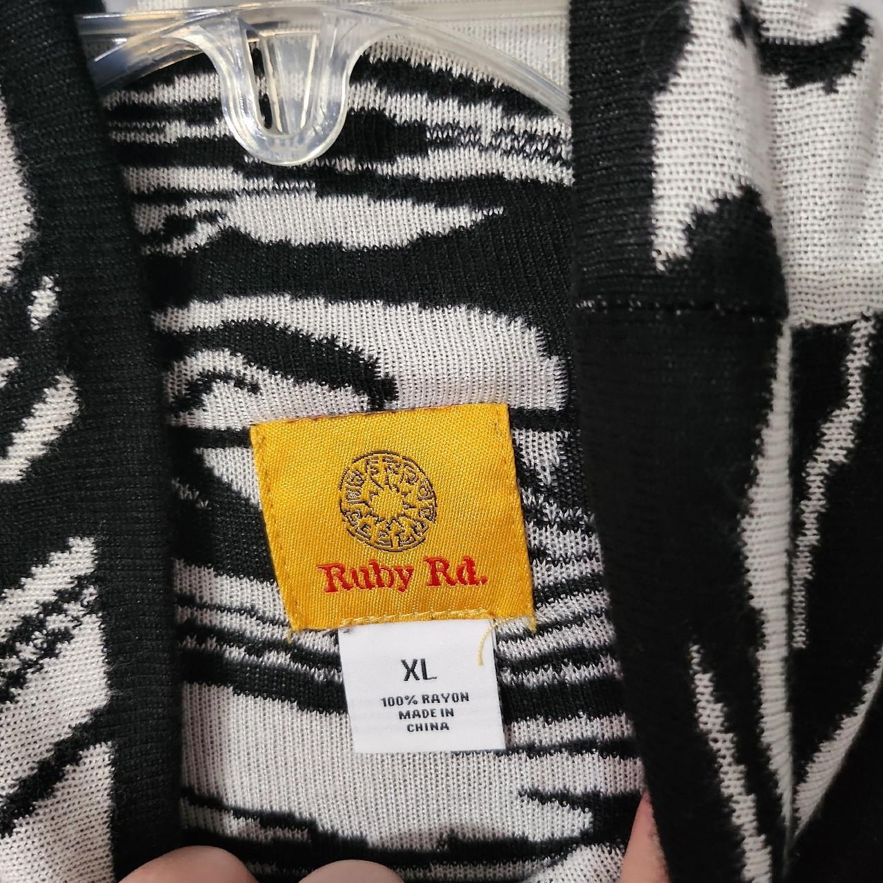 Ruby Rd. Women's Sweater - Black/Multi - XL – Rub… - image 2