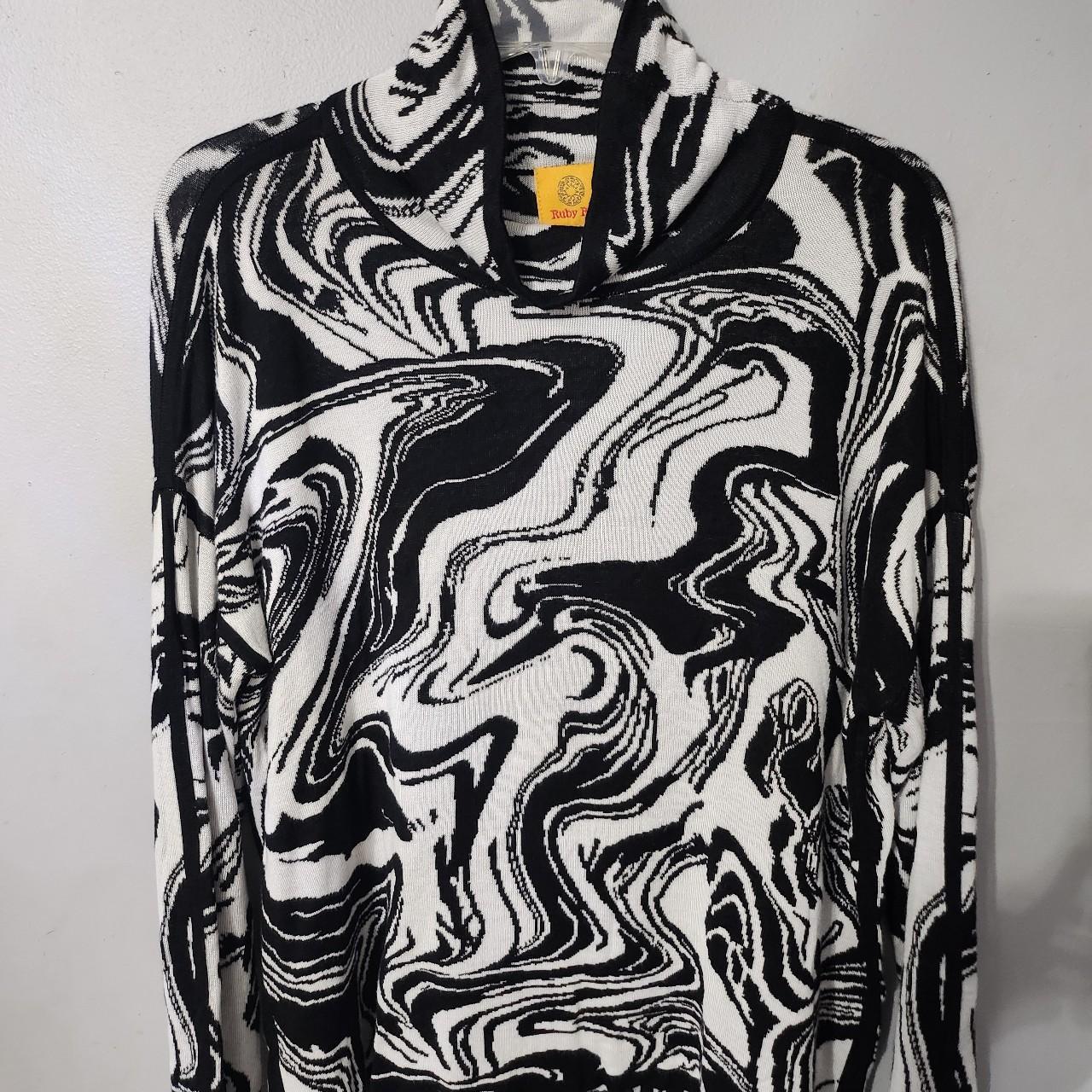 Ruby Rd. Women's Sweater - Black/Multi - XL – Rub… - image 1