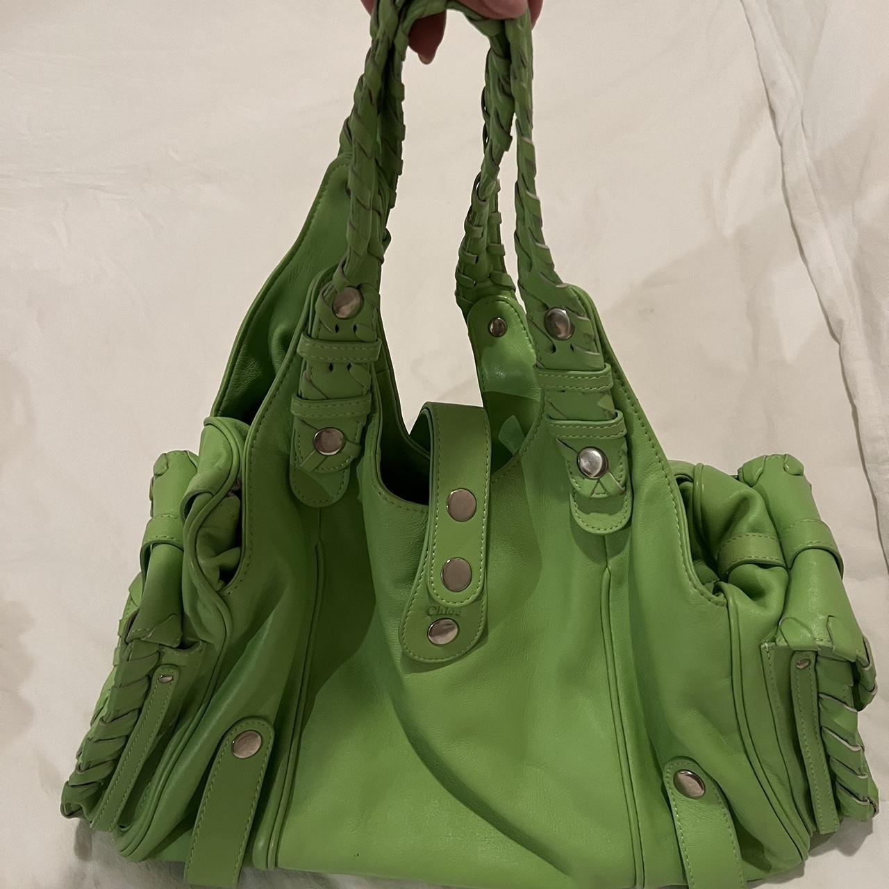 Chloé Women's Green Bag | Depop