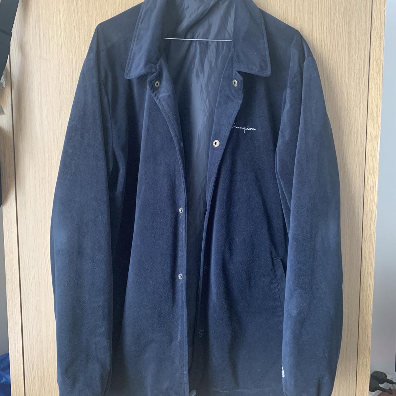 Champion velvet sales jacket