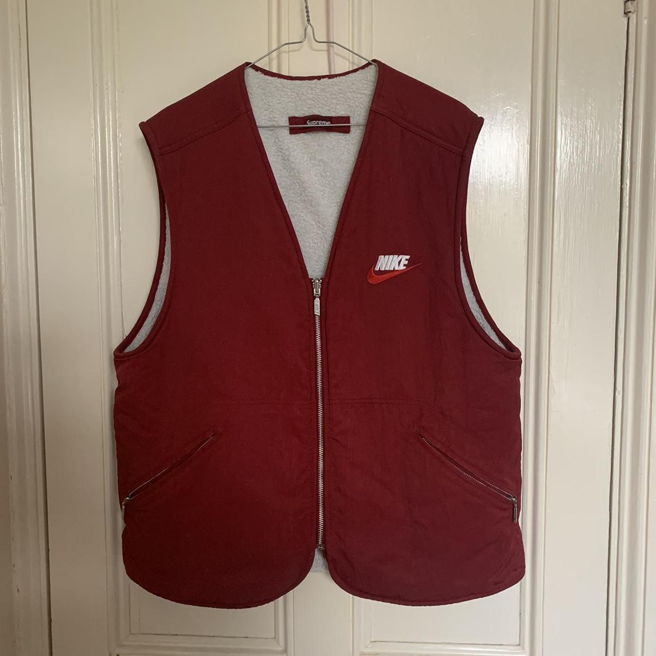 Supreme nike reversible store vest