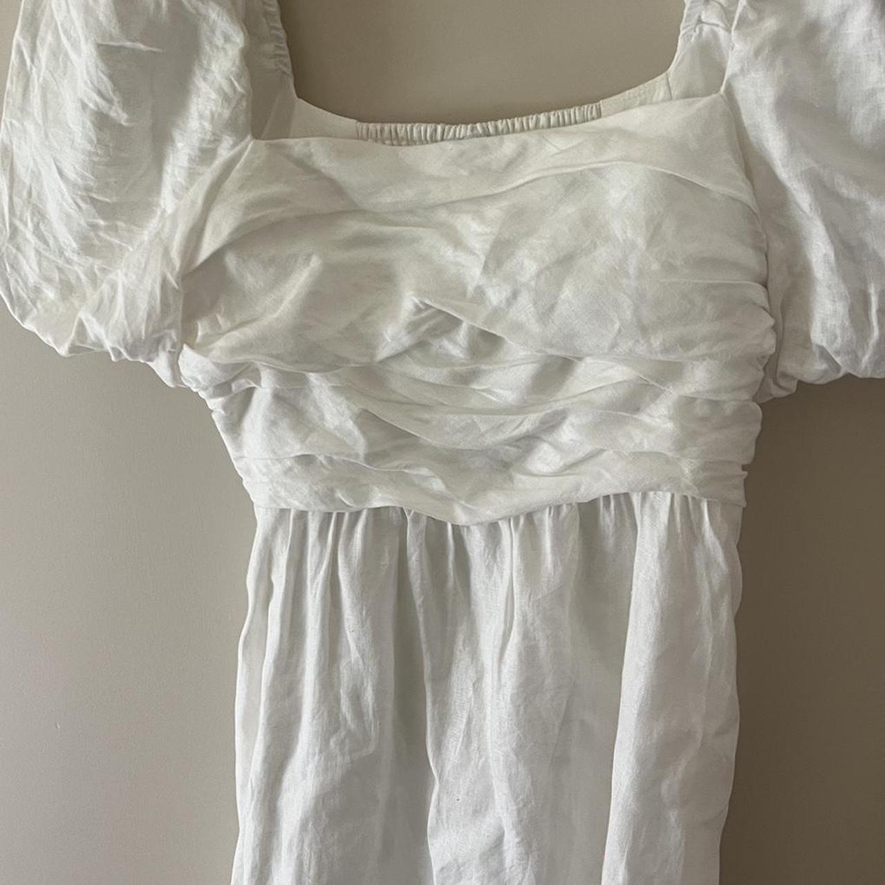 FOREVER NEW DREAM RUCHED BODICE MIDI DRESS Size 12... - Depop
