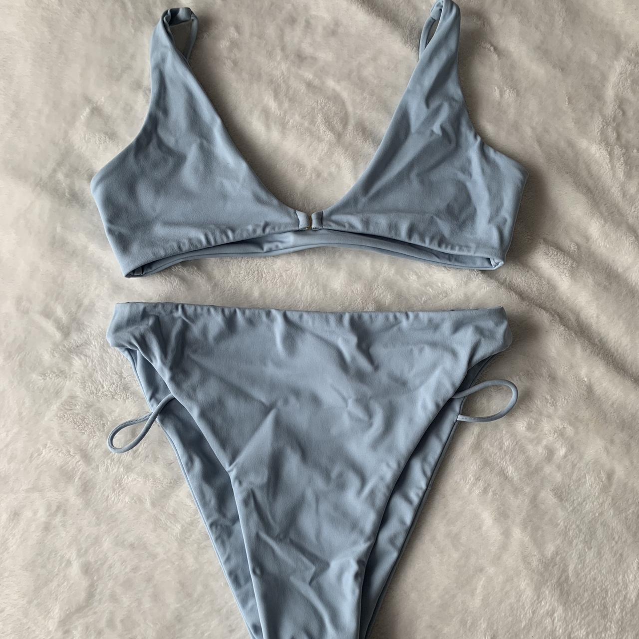 Women's Blue Bikinis-and-tankini-sets | Depop