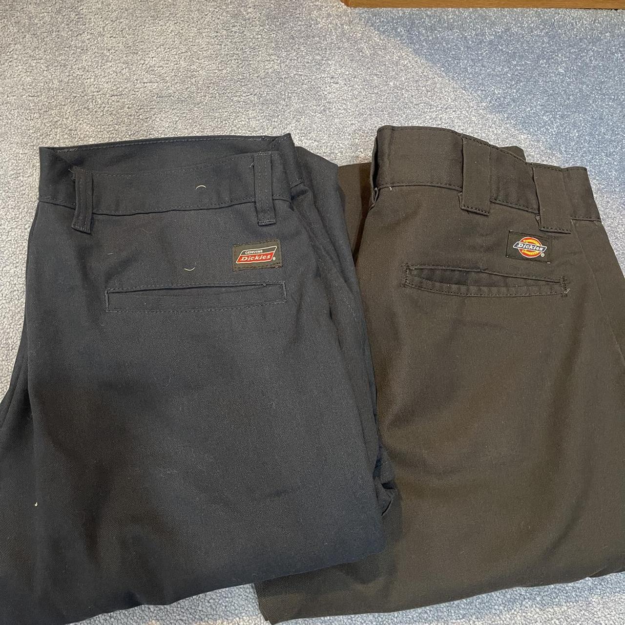 VINTAGE NAVY DICKIES CARGO PANTS GREAT CONDITION 1... - Depop