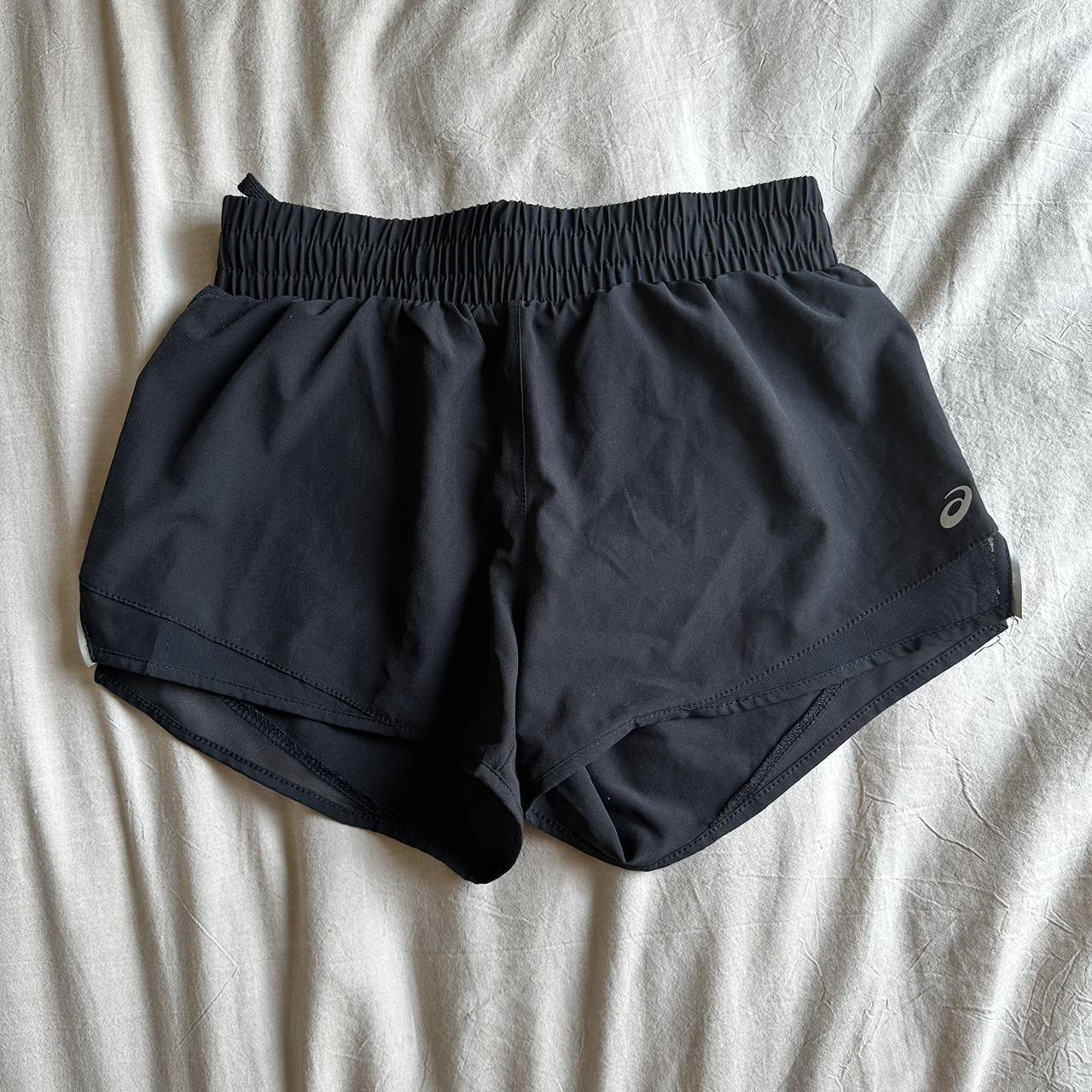 Cute athletic black shorts!! Size xs Would say... - Depop