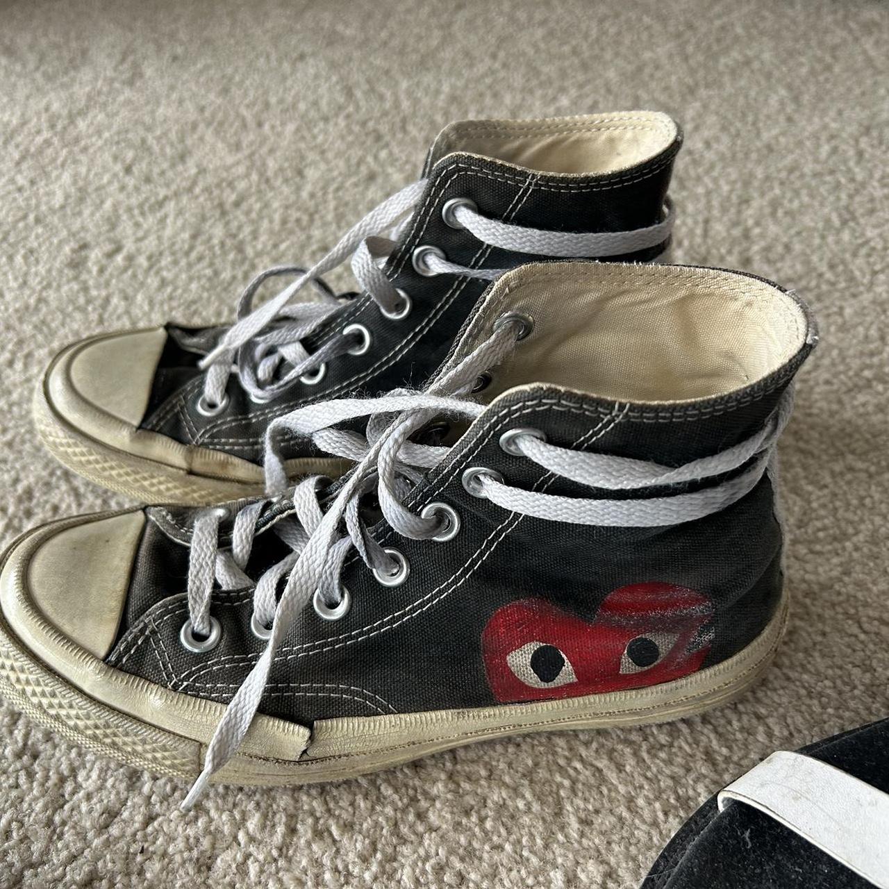 commes des garcons high tops