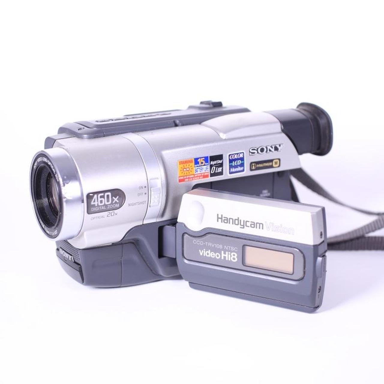 Vintage Sony Handycam Vision CCDTRV108 camcorder... Depop