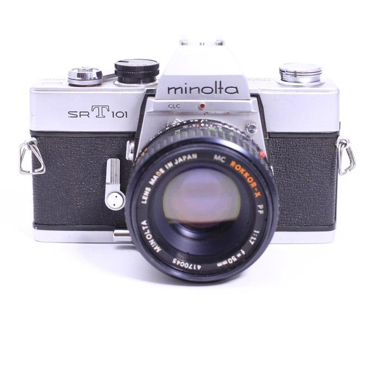 Vintage Minolta SRT-101 manual 35mm SLR film camera... - Depop