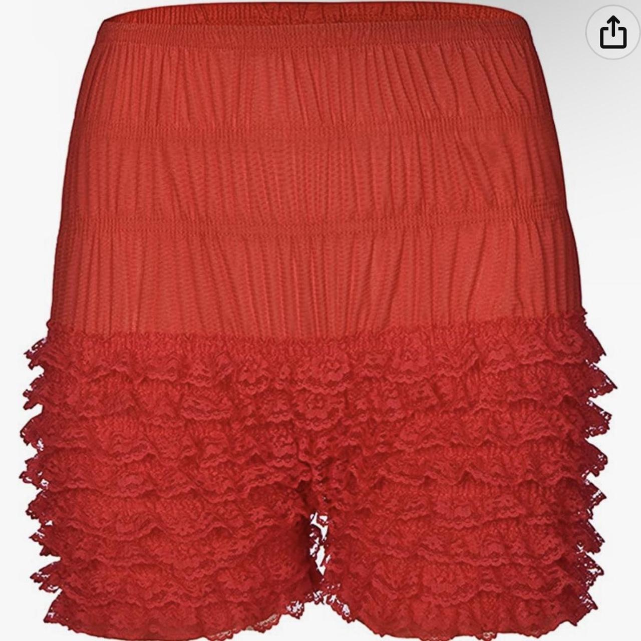 Women's Red Shorts Depop