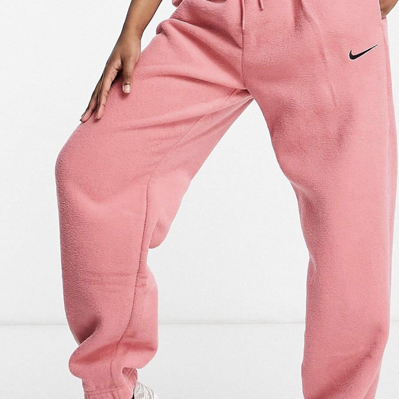 Pink nike tracksuit store bottoms